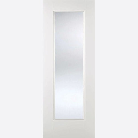 Internal White Eindhoven Glazed Door