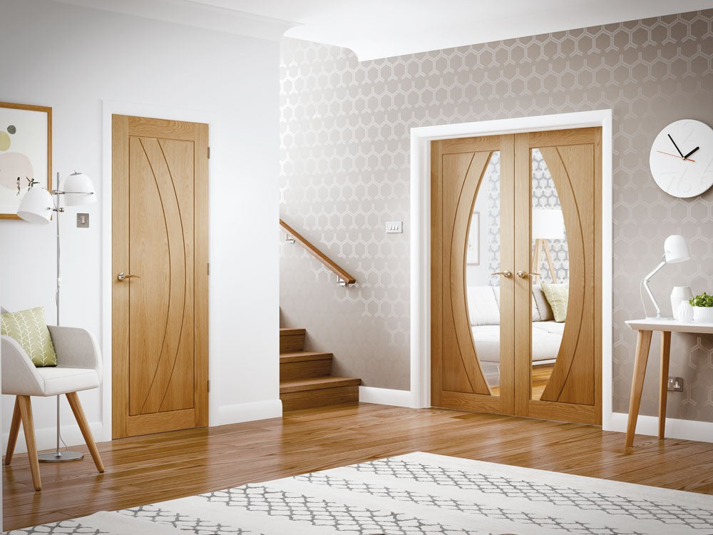 XL Joinery Prefinished Oak Salerno Fire Door