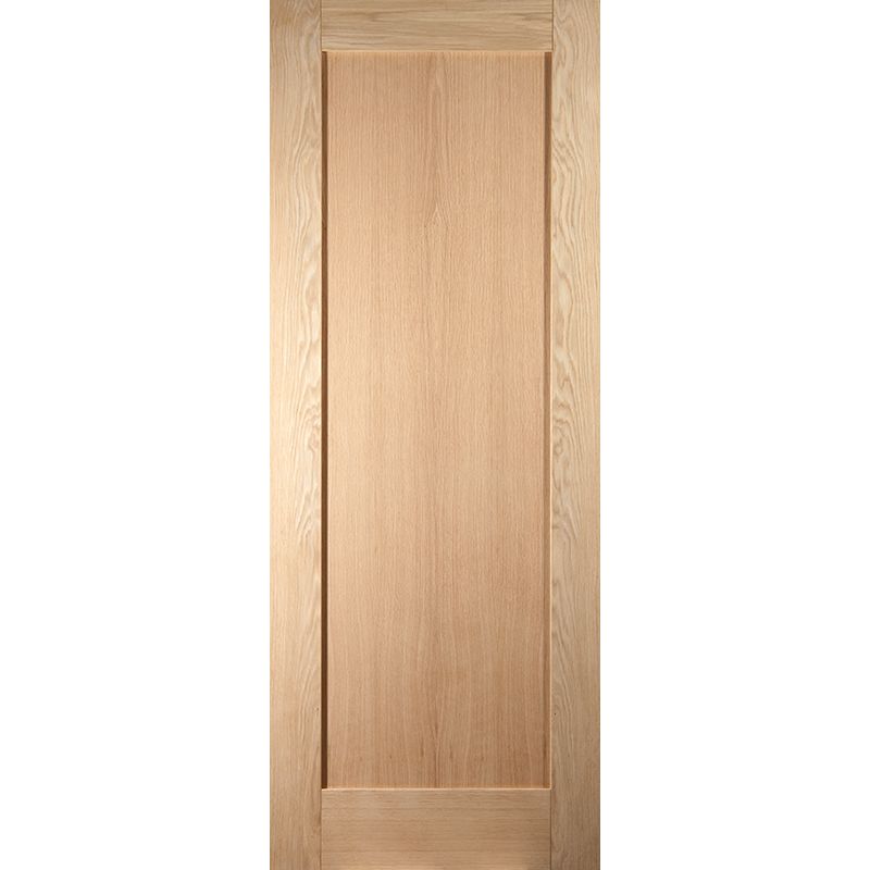 Internal Oak Pattern 10 Door 1 Panel Shaker