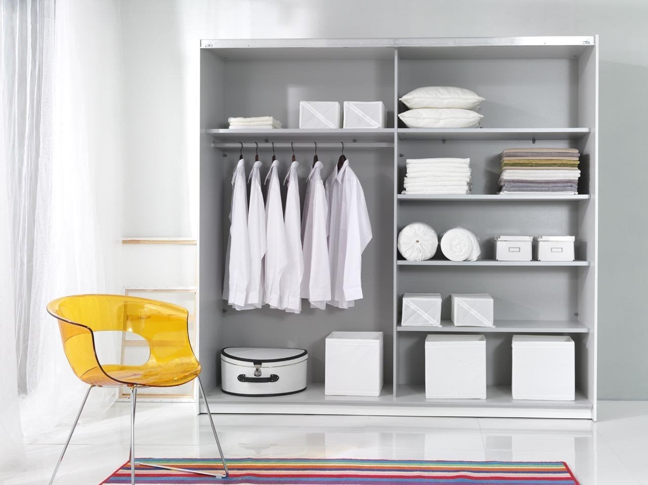 Liberty Beta Sliding Door Mirrored Wardrobe