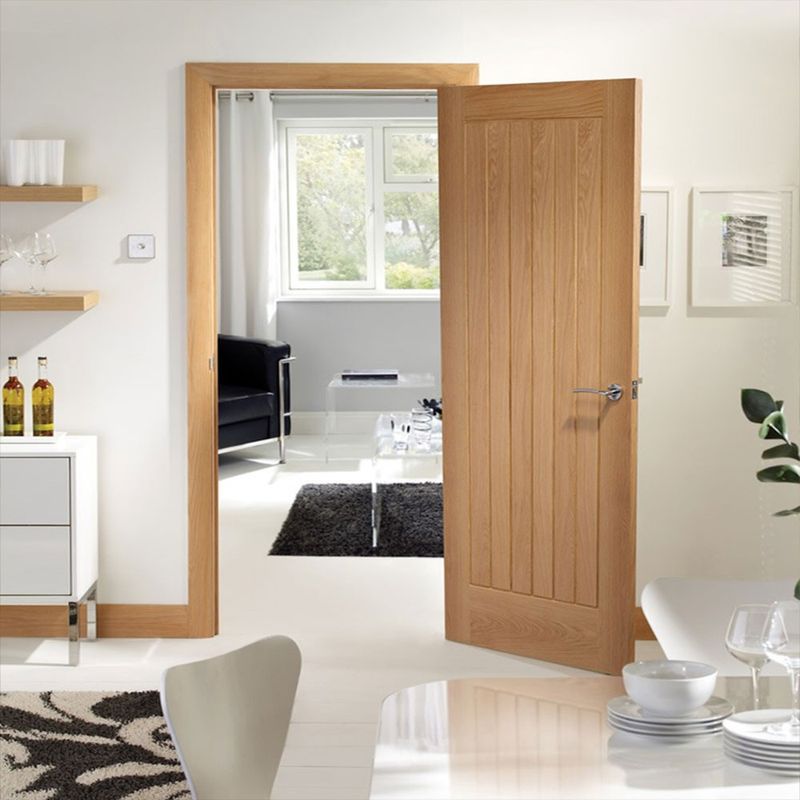 XL Joinery Original Oak Suffolk Fire Door (FD60)
